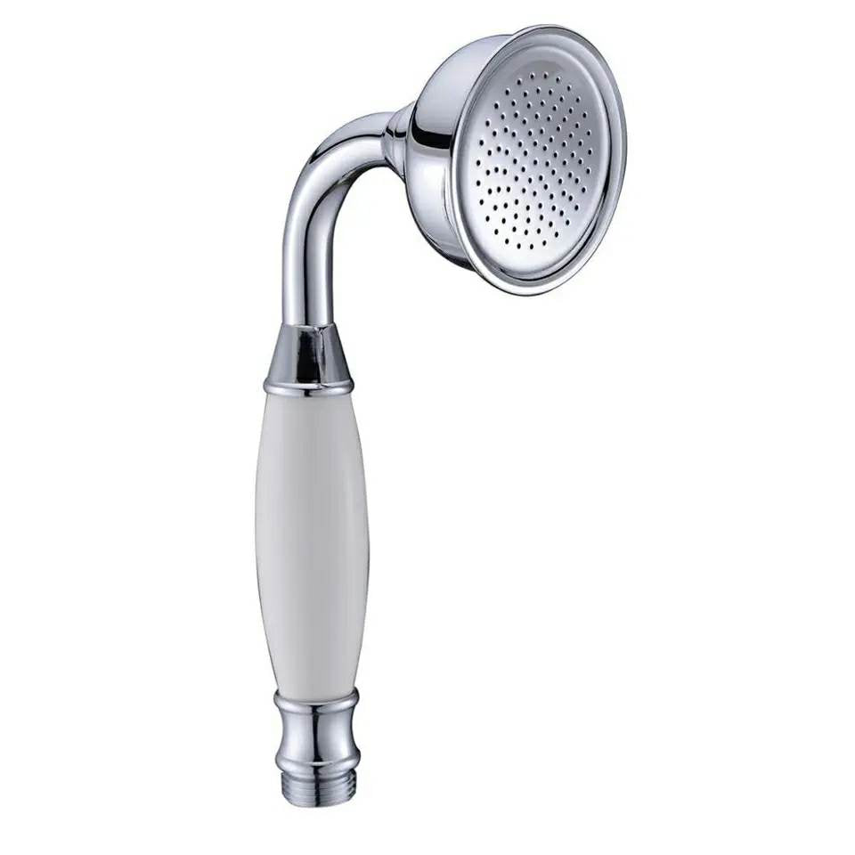 Traditional Shower Hand Round Traditional Handset For Shower Handset For Bath Mixer Tap Shower Chrome Finish