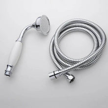 Load image into Gallery viewer, Shower Hand  Round Traditional Handset Handset For Shower Chrome Finish With Hose
