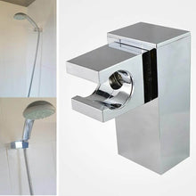 Load image into Gallery viewer, Bracket Shower Rail Holder Chrome Finish Plastic Material Accessory
