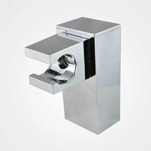 Load image into Gallery viewer, Shower Rail Holder Shower Rail Holder Chrome Finish Plastic Material Accessory
