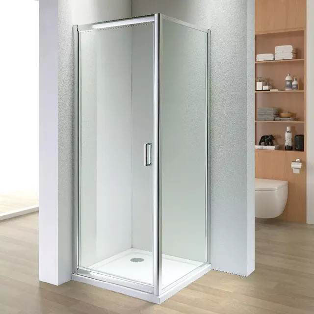 Shower Enclosure Clear Glass Pivot Shower Door