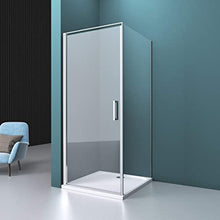 Load image into Gallery viewer, Shower Enclosure Clear Glass Pivot Shower Door
