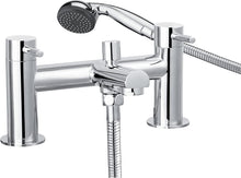 Load image into Gallery viewer, Waterfall Mixer Bath Filler Tap  Waterfall Chrome Mixer Bath Filler Tap Set Bathroom Modern

