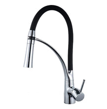 Load image into Gallery viewer, Kitchen Tap  Rotation 360 Kitchen Kitchen Tap Chrome Finish Pull Down Spray Faucet
