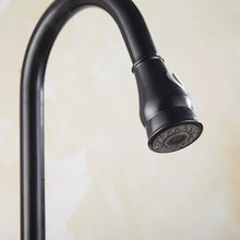 Load image into Gallery viewer, Pull Out Kitchen Tap  Kitchen Tap Black Finish Pull Out Spray Mixer Faucet
