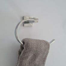 Load image into Gallery viewer, Towel Ring Bathroom Hand Towel Holder Chrome Finish Wall Mounted Accessory Chrome Finish
