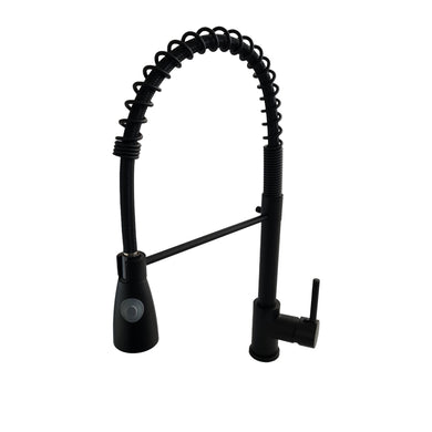 Kitchen Tap  Kitchen Tap Black Finish Mixer Taps with Pull Down Hose Spray Single Lever Tap Faucet