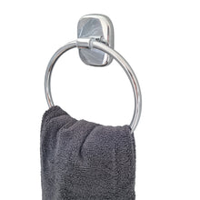 Load image into Gallery viewer, Bathroom Towel Ring Chrome Bathroom Towel Holder Chrome Finish Wall Mounted Accessory
