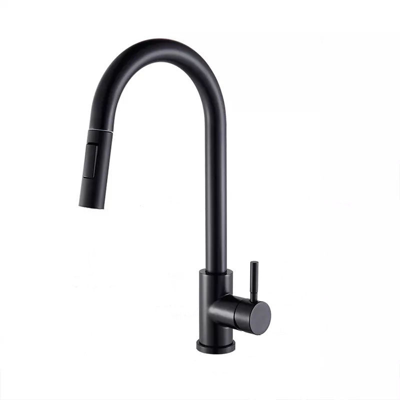Kitchen Tap Black Finish Kitchen Tap Black Finish Mixer Tap with Pull Out Hose Monobloc Sink Faucet