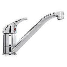 Load image into Gallery viewer, Kitchen Tap Chrome Finish Sink Mixer Hot&amp;Cold Single Lever Handle Faucet
