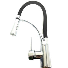 Load image into Gallery viewer, Deck Mounted Kitchen TapRotation 360 Kitchen Kitchen Tap Chrome Finish Pull Down Spray Faucet
