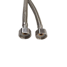 Load image into Gallery viewer, 2 Pairs of Connectors Pipes Flexi Mixer Standard Taps Connector Pipe Flexi 10mm x 1/2&quot; Basin Monobloc

