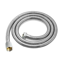 Load image into Gallery viewer, shower hose connector 1.5 M Long Shower Bathroom Plumbing Shower Hose Flexible Stainless Steel Chrome Standard Pipe Flexi

