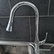 Load image into Gallery viewer, Kitchen Tap Kitchen Tap Chrome Finish with Pull Out Chrome Finish Faucet
