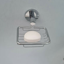 Load image into Gallery viewer, Soap Dish Chrome Holder Bathroom Soap Holder Finish Wall Mounted Modern Accessory
