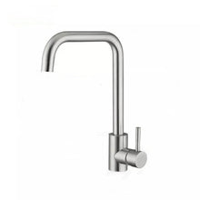Load image into Gallery viewer, Kitchen Tap L Chrome Deck Mounted Single Lever Faucet Chrome Polished Finish 
