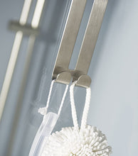 Load image into Gallery viewer, Towel Holder Brush Chrome Finish Shower Door Hanging Accessory

