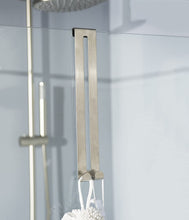 Load image into Gallery viewer, Towel Holder Brush Chrome Finish Shower Door Hanging Accessory
