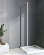 Load image into Gallery viewer, Walk In Screen Panel Wet Room Shower Enclosure Glass 900mm
