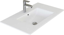 Load image into Gallery viewer, Basin Ceramic Bathroom White 600 x 360 mm Basin Sink Worktop Countertop Cloakroom Ceramic Bathroom White 600x360mm
