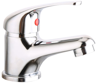 Basin Tap Chrome Deck Mounted Basin Sink Mixer Tap Basin Tap Chrome Finish With Pop Up Waste