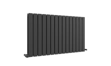 Load image into Gallery viewer, Horizontal Slimline Double Radiator Horizontal Slimline Double Radiator Anthracite 600x1022mm Horizontal Slimline Double Radiator Anthracite 600x1022mm
