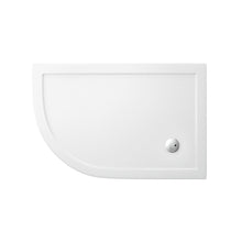 Load image into Gallery viewer, Shower Tray Quadrant Resin Stone Shower Tray White Finish
