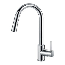 Load image into Gallery viewer, pull out mixer tap Kitchen Tap Chrome Finish Swivel Kitchen Faucet Pull Out Sprayer Mixer Tap
