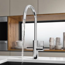 Load image into Gallery viewer, Basin Tap Kitchen Mixer Modern Tap Chrome Finish
