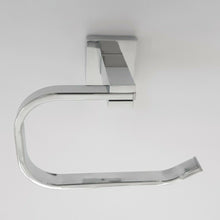 Load image into Gallery viewer, Chrome Finish Wall Mounted Towel Rail Holder
