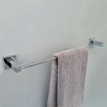 Load image into Gallery viewer, Towel Rack Chrome Holder Chrome Finish Wall Mounted Bathroom Accessories Chrome Finish Wall Mounted Bathroom Accessories Set Soap Holder And Towel Rail Set Offer
