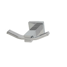 Load image into Gallery viewer, Double Towel Hook Holder Chrome Gloss Finish Wall Mounted
