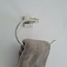 Load image into Gallery viewer, Towel Rail Holder Chrome Finish Wall Mounted Bathroom Accessory
