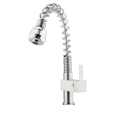 pull out mixer tap Pull Out Spray Mixer Kitchen Tap Spring Neck Kitchen Tap Chrome Finish