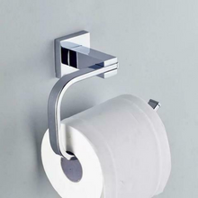 Load image into Gallery viewer, Toilet Roll Holder The Bath Plus+ Bathroom Accessory Set Modern Toilet Roll Holder &amp; Towel Holder Set Offer
