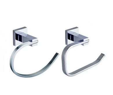 Bathroom Accessories Chrome Finish Wall Mounted Accessories Set Offer Bathroom Toilet Holder And Towel Rail Holder