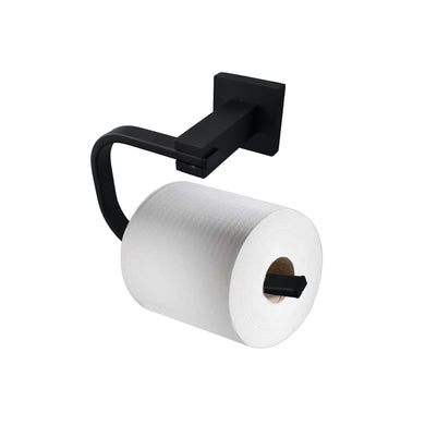 Square Black Toilet Roll Holder Bathroom Stylish Black Matt Toilet Roll Holder Accessory